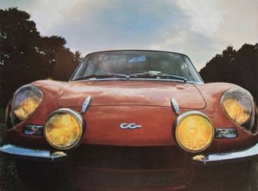 Simca C.G. 1200 Coupe 1970 Automobilprospekt (3856)